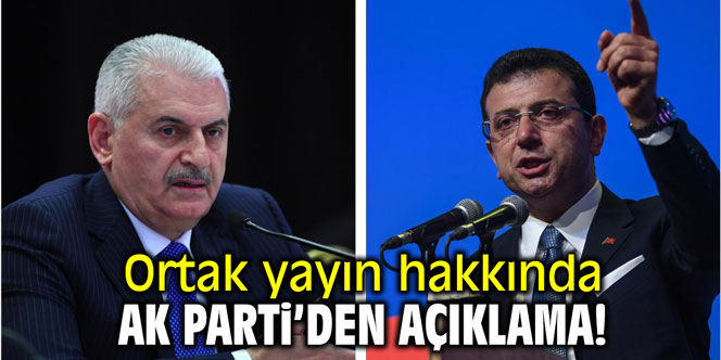 Ortak yayın hakkında AK Parti'den flaş açıklama!