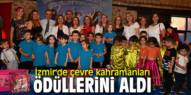 “Atık Pil Toplama Kampanyası”’nda çevre kahramanları ödüllerini aldı