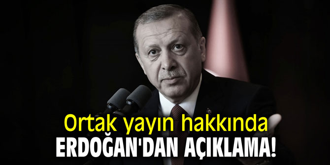 İmamoğlu - Yıldırım ortak yayını hakkında Erdoğan'dan açıklama!
