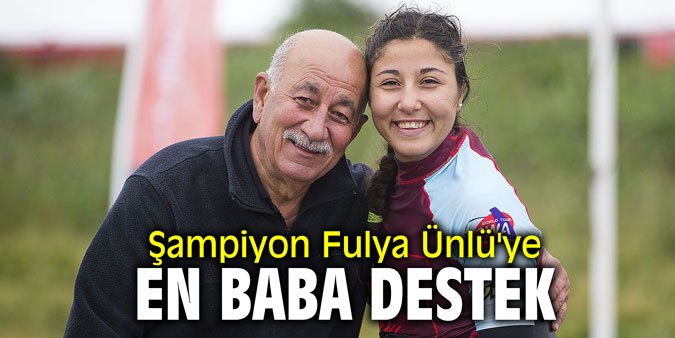 Şampiyon Fulya Ünlü'ye en baba destek