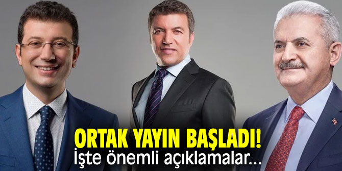 Ortak yayın başladı! İşte önemli açıklamalar...