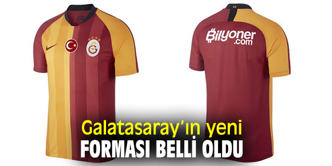 Galatasaray’ın yeni forması belli oldu