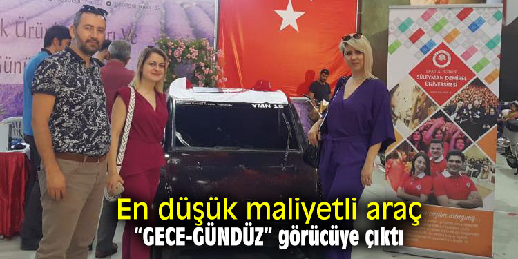 En düşük maliyetli araç “GECE-GÜNDÜZ” görücüye çıktı