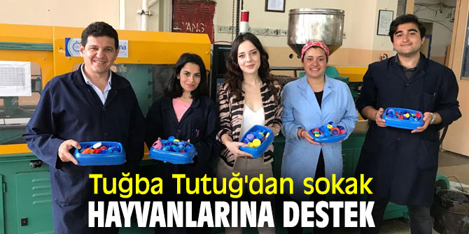 Tuğba Tutuğ'dan sokak hayvanlarına destek