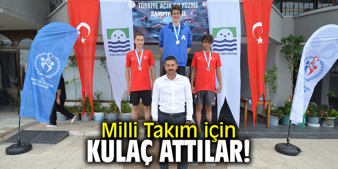 Milli Takım için kulaç attılar!