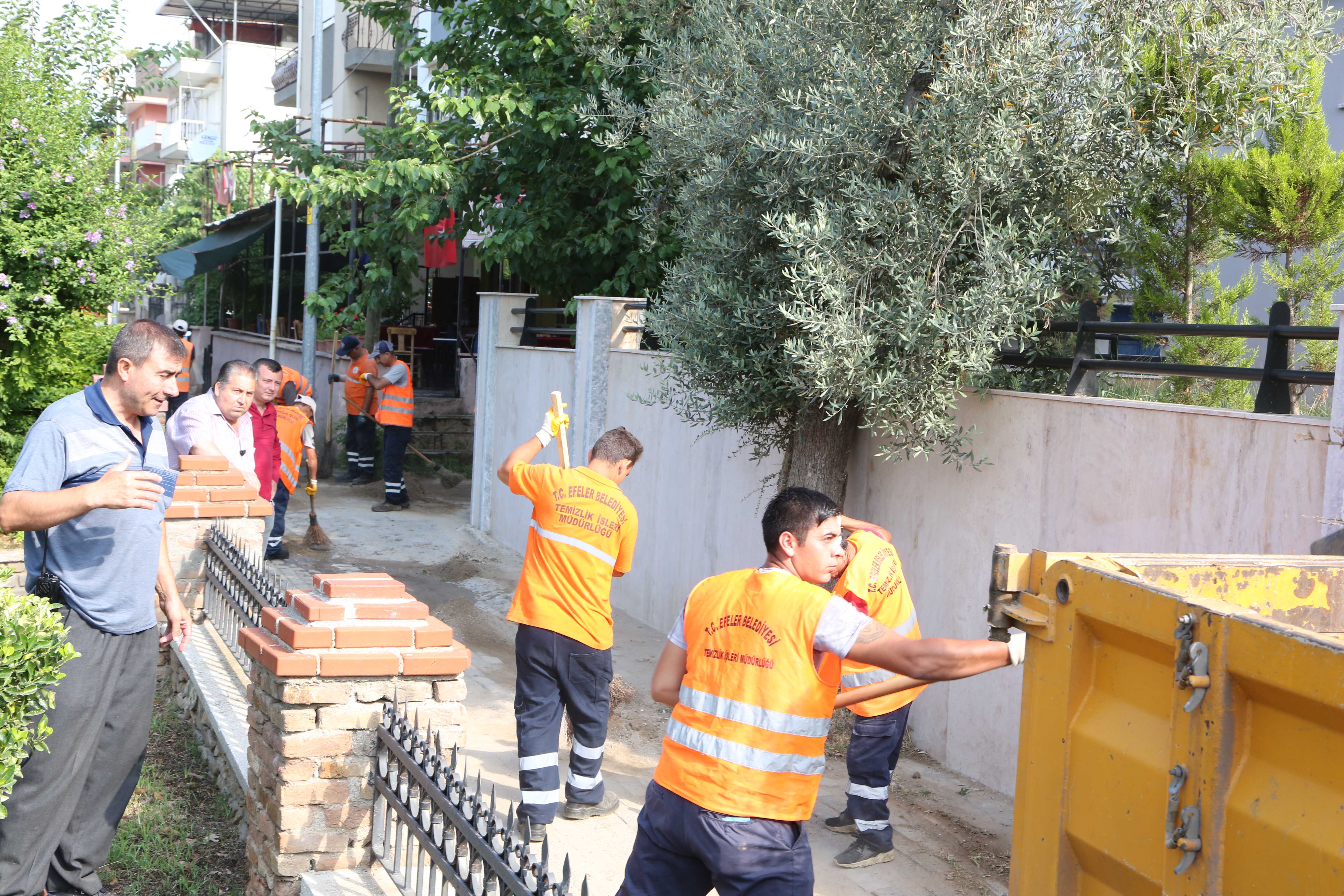 EFELER BATIDAN DOĞUYA TEMİZLENECEK