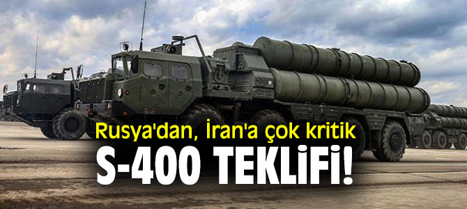 Rusya'dan İran'a flaş teklif!