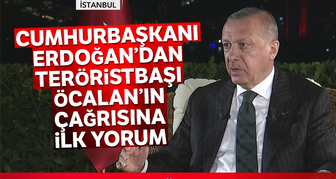 Teröristbaşı Öcalan'ın çağrısına ilk yorum