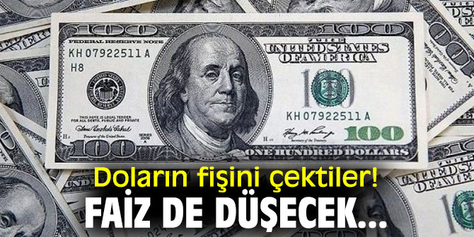 Doların fişini çektiler! Faiz de düşecek...
