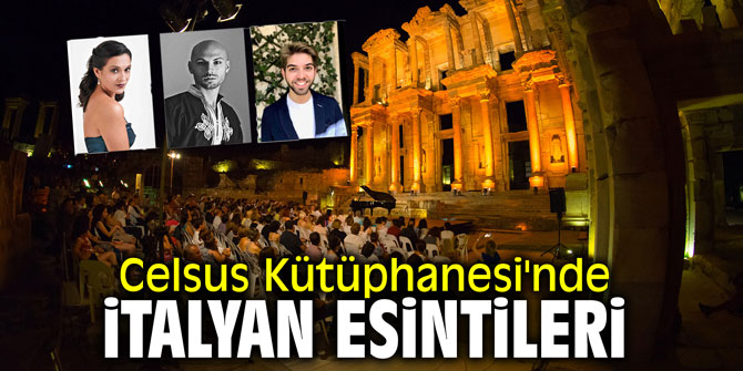 Celsus Kütüphanesi'nde İtalyan esintileri
