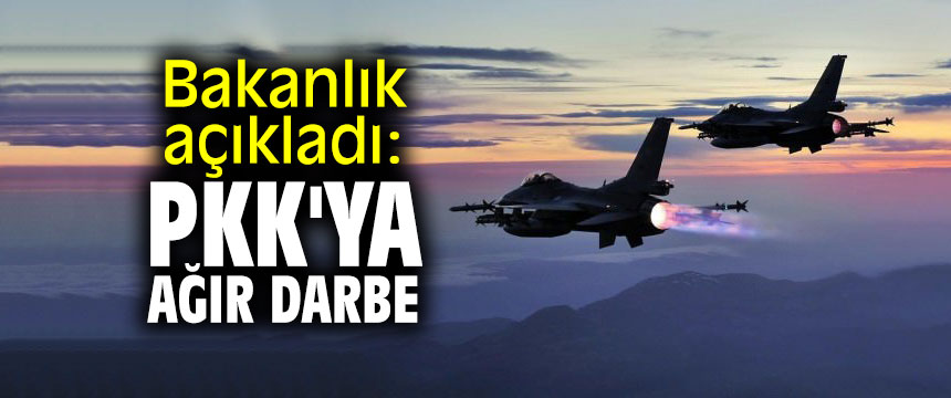 Bakanlık açıkladı: PKK'ya ağır darbe