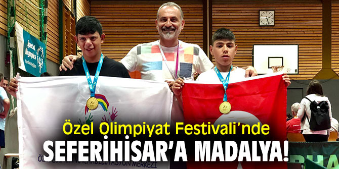 Özel Olimpiyat Festivali’nde Seferihisar’a madalya!