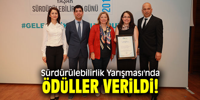 Sürdürülebilirlik Yarışması'nda ödüller verildi!