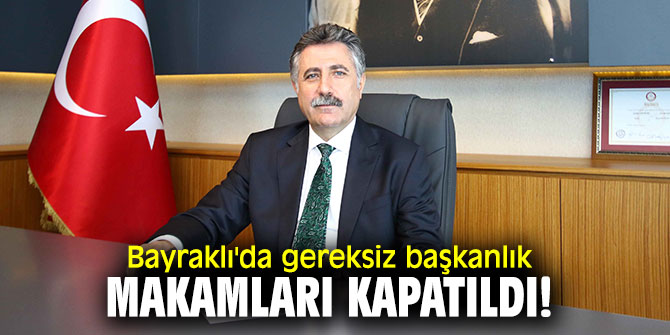 Başkan Sandal, gereksiz başkanlık makamlarını tasfiye etti
