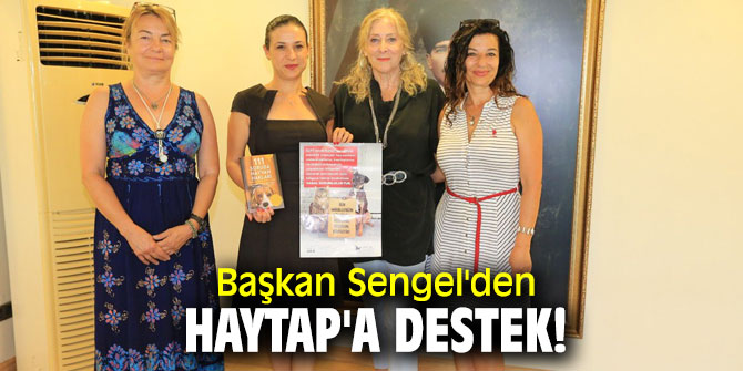 Başkan Sengel'den HAYTAP'a destek!