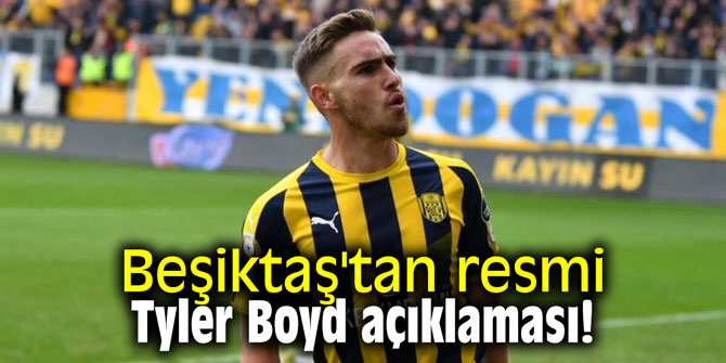 Beşiktaş'tan resmi Tyler Boyd açıklaması!