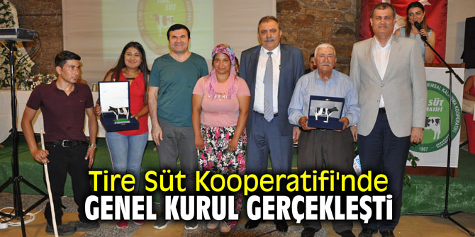 Tire Süt Kooperatifi'nde genel kurul gerçekleşti