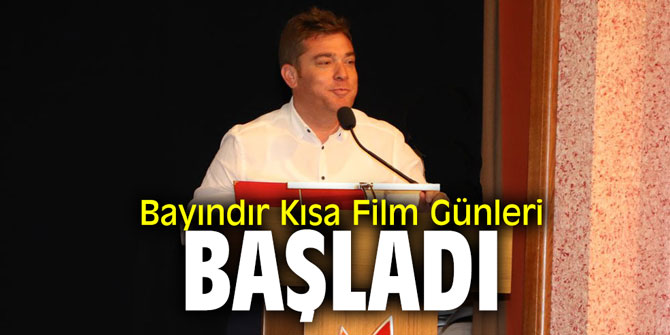 Bayındır Kısa Film Günleri başladı