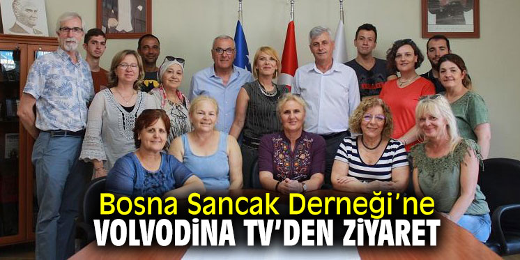 Bosna Sancak Derneği’ne Volvodina TV’den ziyaret