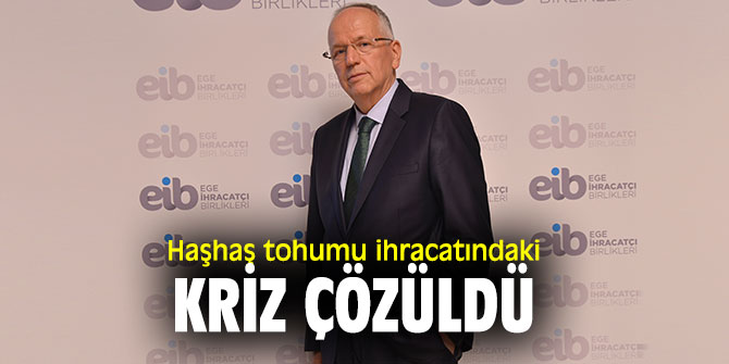 Haşhaş tohumu ihracatındaki kriz çözüldü