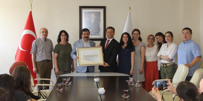 İKÇÜ, Makedonyalı öğrencileri misafir etti