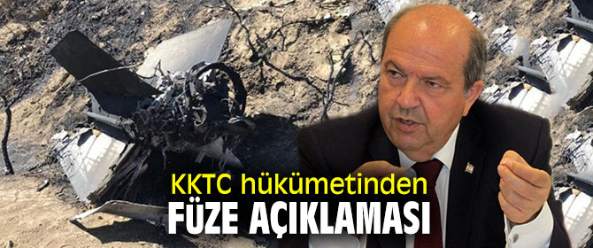 KKTC hükümetinden füze açıklaması