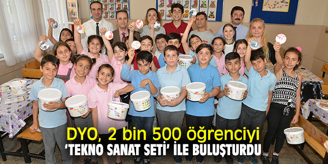 DYO, öğrencileri ‘Tekno Sanat Seti’ ile bir araya getirdi
