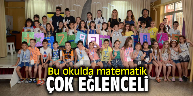 Bu okulda matematik çok eğlenceli
