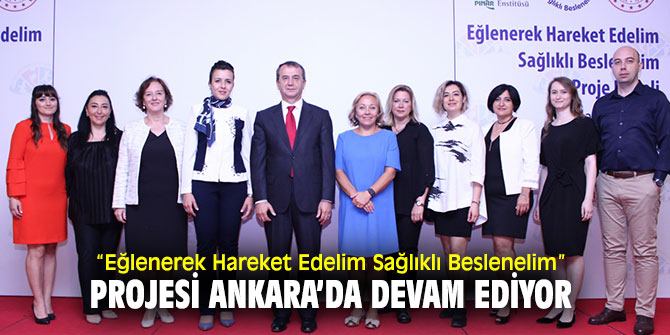 “Eğlenerek Hareket Edelim Sağlıklı Beslenelim” projesi sürüyor