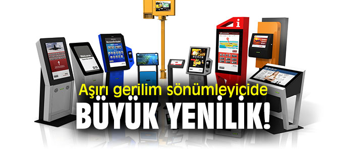 Aşırı gerilim sönümleyicide büyük yenilik!