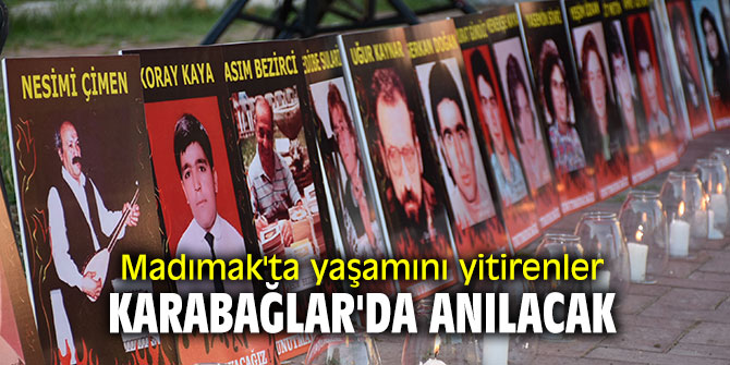 Madımak'ta yaşamını yitirenler Karabağlar'da anılacak