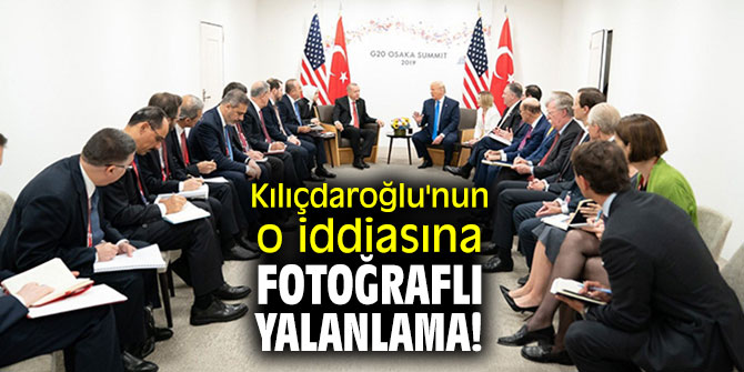 Kılıçdaroğlu'nun o iddiasına fotoğraflı yalanlama!