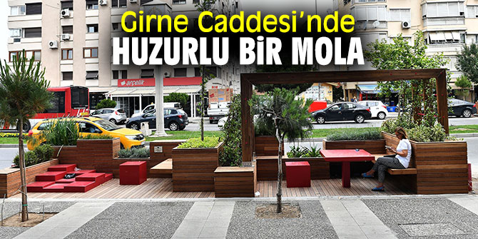 Büyükşehir'den Girne Caddesi’ne cep parklar