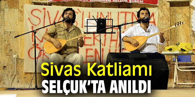 Selçuk'ta 2 Temmuz unutulmadı