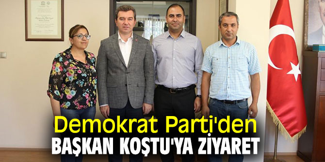 Demokrat Parti'den Başkan Koştu'ya ziyaret