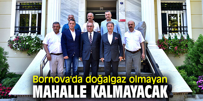 Bornova Belediyesi'nden örnek çalışma!