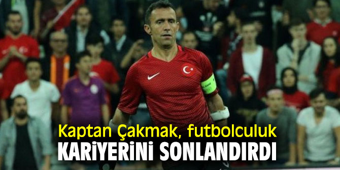 Kaptan Çakmak, futbolculuk kariyerini sonlandırdı