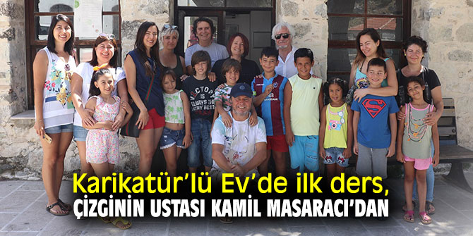 Karaburun'da Karikatür Atölyesi hayata geçiyor!