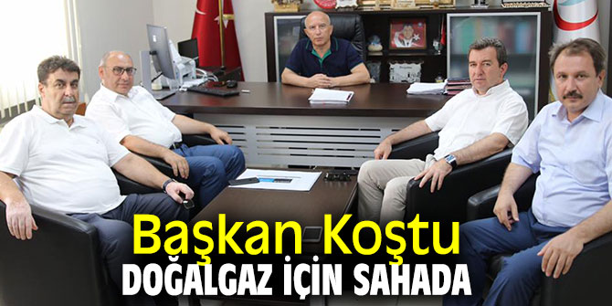 Başkan Koştu, sahadaki incelemelerine devam ediyor