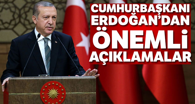 Cumhurbaşkanı Erdoğan: Daha iyisini de üretir hale geleceğiz'