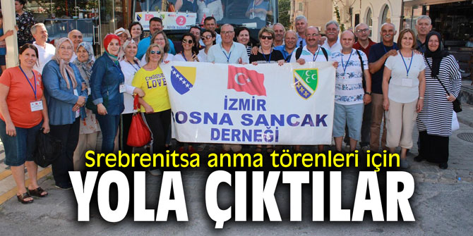 Srebrenitsa anma törenleri için yola çıktılar