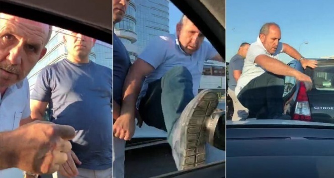 Hamile kadının aracına saldıran şahısların emniyet ifadeleri ortaya çıktı