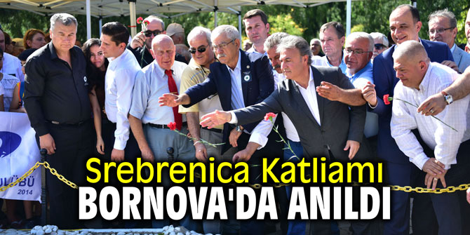 Srebrenica Katliamı Bornova'da anıldı