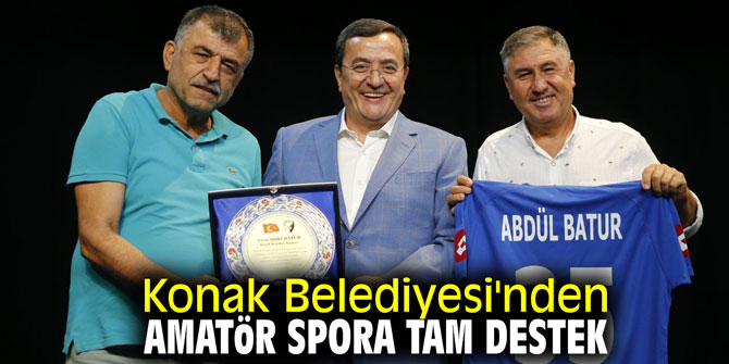 Konak Belediyesi'nden amatör spora tam destek