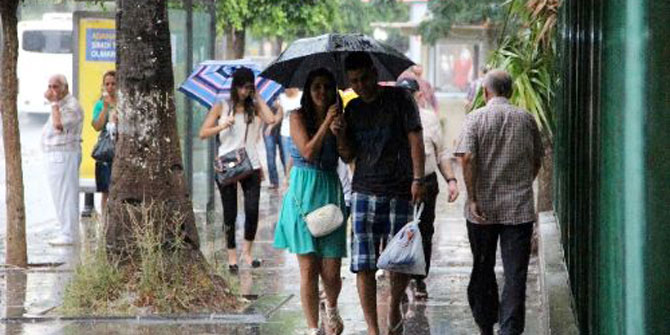 İzmirliler dikkat! Yağmur uyarısı yapıldı