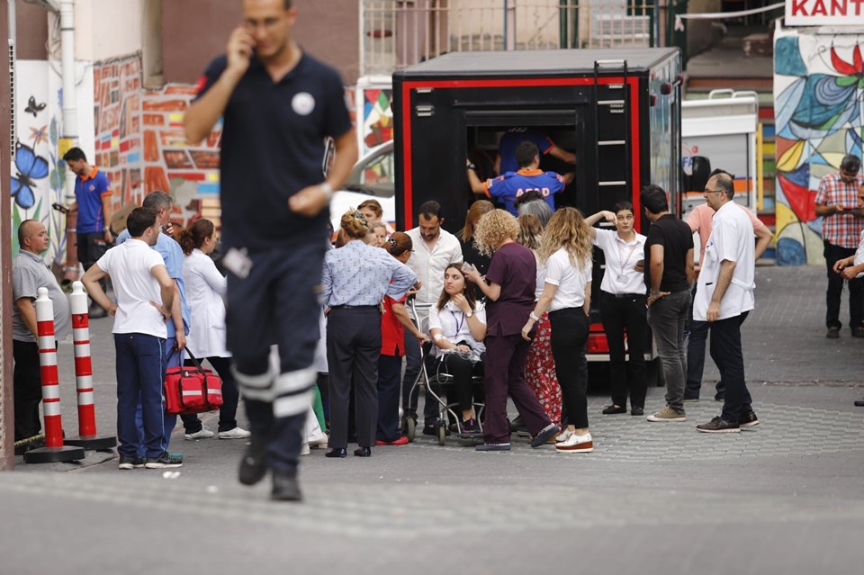Hastanede kimyasal madde paniği!