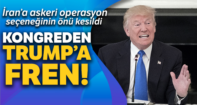 İran'a askeri müdahale' düzenlemesi