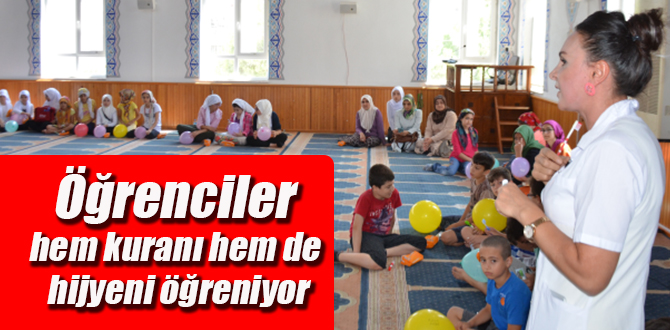 Camilerde hijyen eğitimi verilmeye başlandı