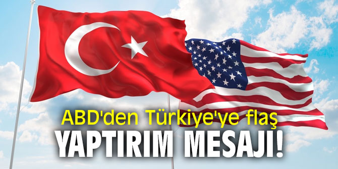 ABD'den Türkiye'ye flaş yaptırım mesajı!