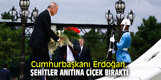 Cumhurbaşkanı Erdoğan, 15 Temmuz Şehitleri için törene katıldı